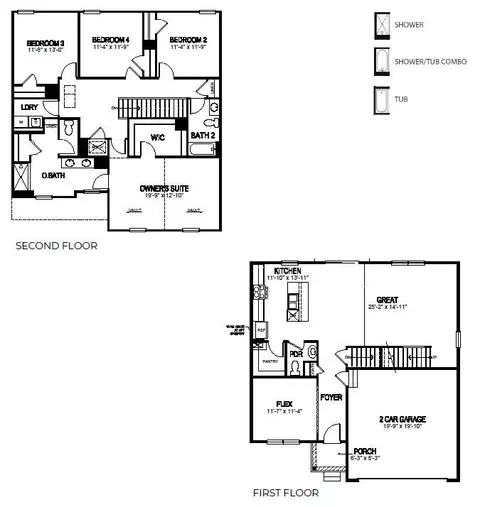 Floorplan - 1020 Goldenaster Way, Joppa, MD 21085 photo 1 of 1