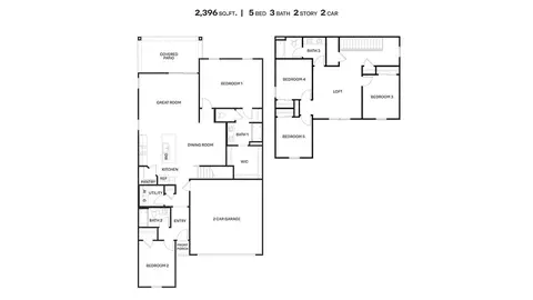 Floorplan - 14011 E Canidae Dr, Vail, AZ 85641 photo 1 of 1