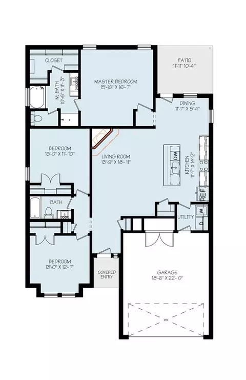 Floorplan - 9210 Bunkhouse Rd, Amarillo, TX 79124 photo 1 of 1