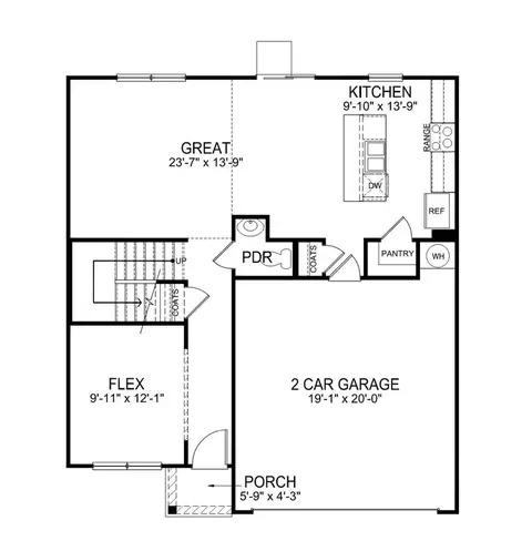 Floorplan - 3029 Emberly Dr, Roebuck, SC 29376 photo 1 of 2