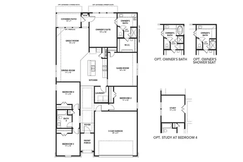 Floorplan - 10606 Flight Deck Ct, Conroe, TX 77303 photo 1 of 1