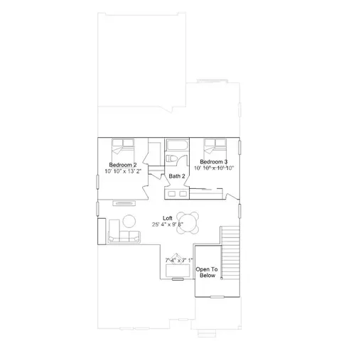 Floorplan - 2405 Greyfriar Loop, Middletown, DE 19709 photo 4 of 6
