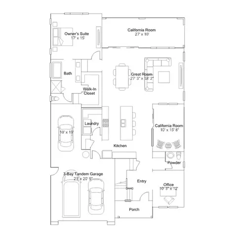 Floorplan - 5548 Dora Way, Oceanside, CA 92057 photo 1 of 2
