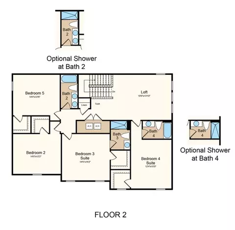 Floorplan - 19337 Lochside Ln, Mount Dora, FL 32757 photo 2 of 2