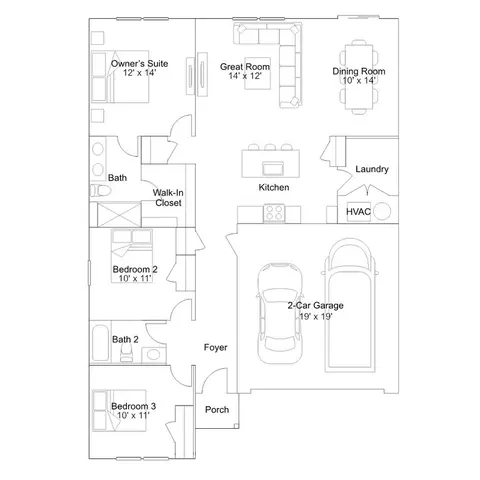 Floorplan - 233 Cosmos Ln, Dover, DE 19904 photo 2 of 2
