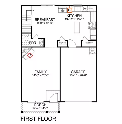 Floorplan - 4 Oak Edge Ln, Greer, SC 29651 photo 1 of 2