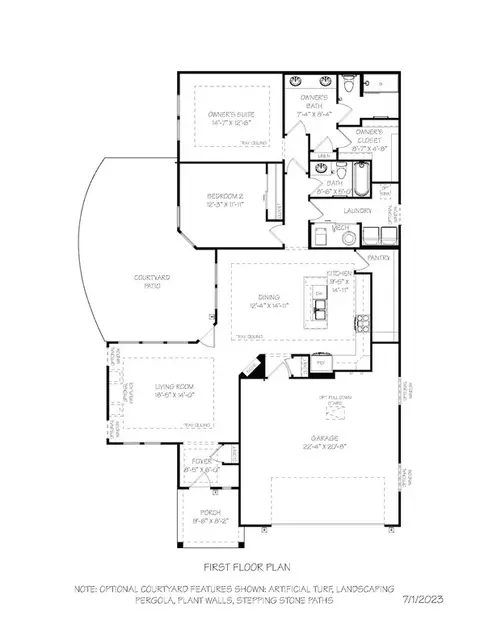 Floorplan - 479 Pumphouse Ct, Dacula, GA 30019 photo 5 of 8