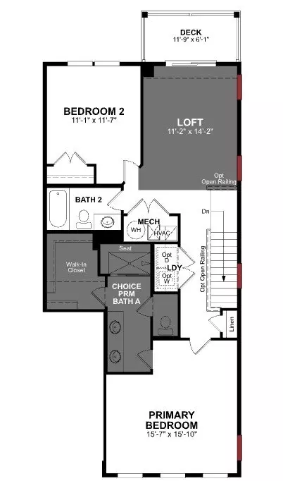 Floorplan - 9896 Sir Barton Way # A, Laurel, MD 20723 photo 1 of 1