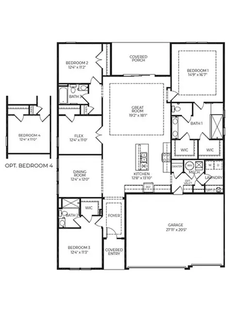 Floorplan - 15262 Crape Myrtle Rd, Milton, DE 19968 photo 1 of 1
