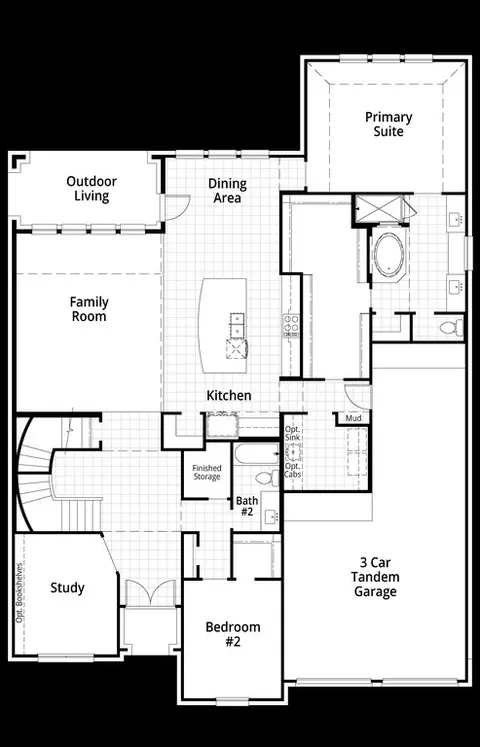 Floorplan - 2036 Grey Birch Pl, Aledo, TX 76008 photo 1 of 2