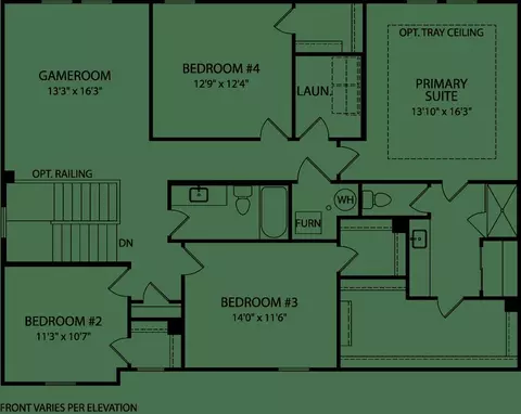 Floorplan - 6539 Creststone Ct, Plainfield, IN 46168 photo 1 of 3