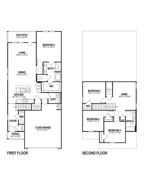 Floorplan - 5935 Belfast Bend Ct, Slidell, LA 70461 photo 2 of 3
