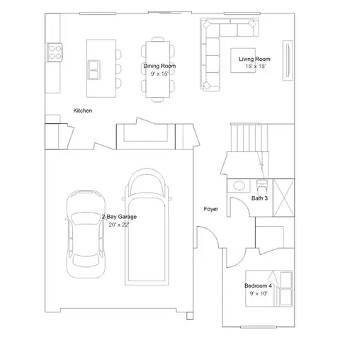 Floorplan - 2619 Fall Line St, Caldwell, ID 83607 photo 1 of 2
