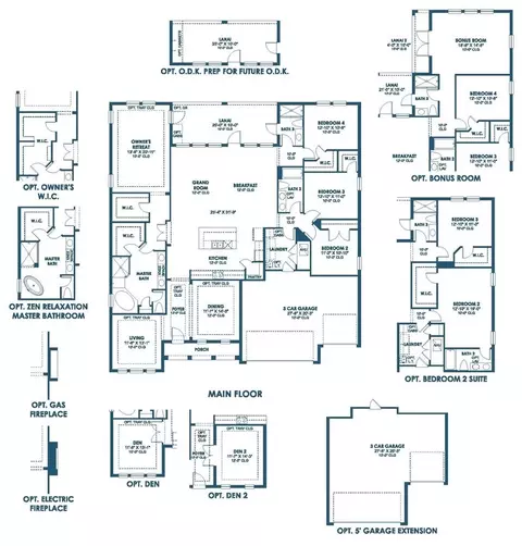 Floorplan - 10740 Spring Sapling Cir, Parrish, FL 34219 photo 1 of 1