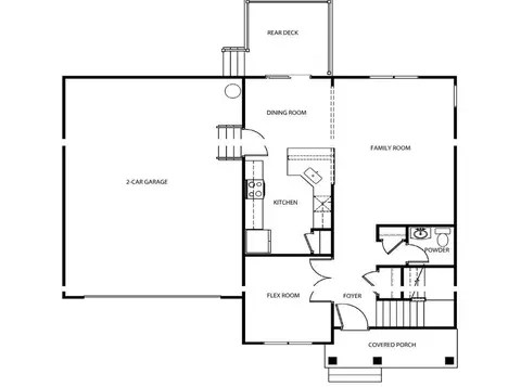 Floorplan - 128 Boone Docks Dr, Broadway, NC 27505 photo 1 of 2