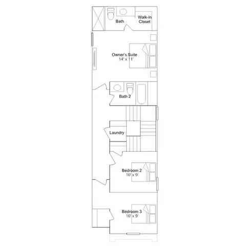 Floorplan - 3806 Cantata Dr, Conroe, TX 77306 photo 2 of 2