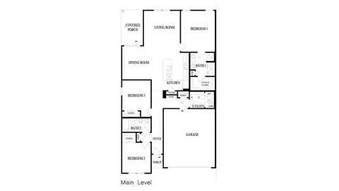 Floorplan - 1100 Bluebell Ln, Bartlett, IL 60103 photo 1 of 1
