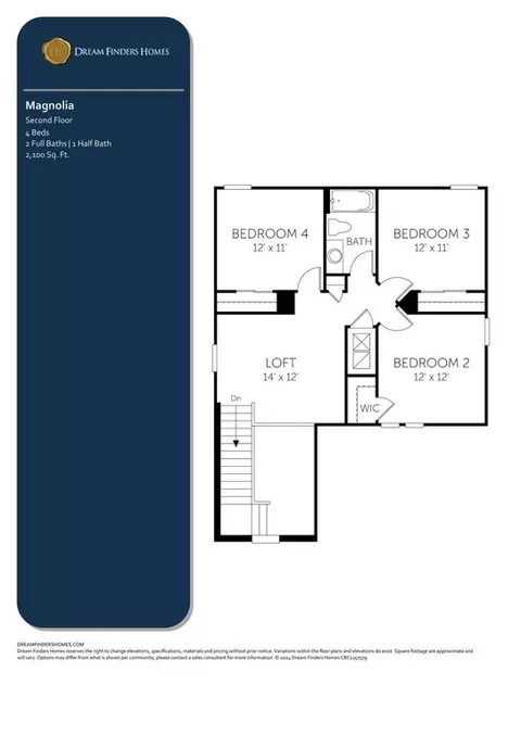Floorplan - 4536 Firefly Ln, Saint Cloud, FL 34772 photo 2 of 2