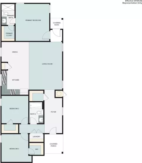 Floorplan - 103 Roost Rd, Elgin, TX 78621 photo 1 of 1