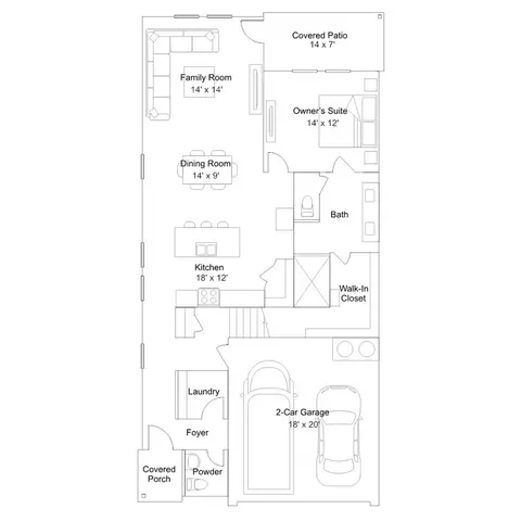 Floorplan - 3178 Mindfullness Dr, Clermont, FL 34714 photo 1 of 2