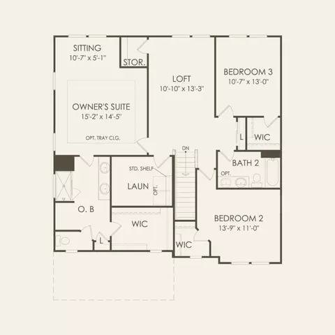Floorplan - 702 Risdon Trl N, Saline, MI 48176 photo 2 of 2