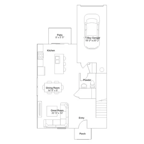 Floorplan - 5514 Calle Abrigada, Bakersfield, CA 93311 photo 1 of 2