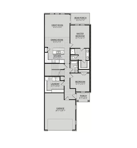 Floorplan - 3502 Oakland Rd, Springfield, TN 37172 photo 1 of 2