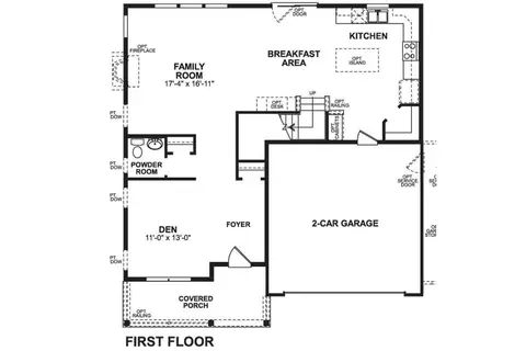 Floorplan - 225 Tilly Ct, Springboro, OH 45066 photo 1 of 3