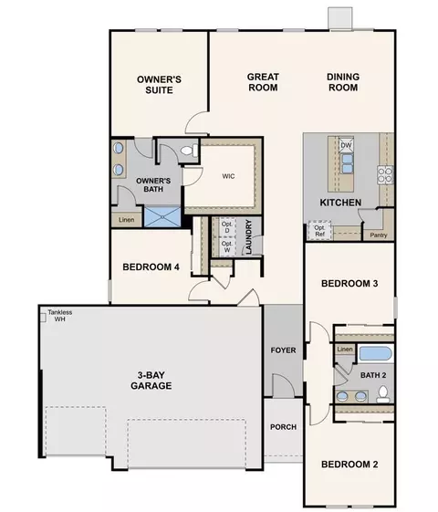 Floorplan - 588 Burnett Ave, Chowchilla, CA 93610 photo 2 of 2