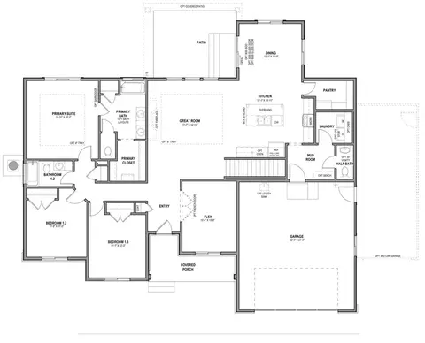 Floorplan - 623 S 125 E, Hyde Park, UT 84341 photo 1 of 2
