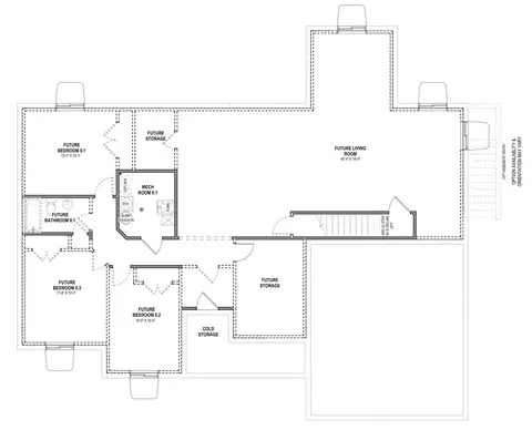 Floorplan - 623 S 125 E, Hyde Park, UT 84341 photo 2 of 2