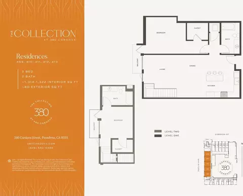 Floorplan - 380 Cordova St #101, Pasadena, CA 91101 photo 1 of 1