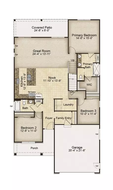 Floorplan - Cambrium Ct., Wentzville, MO 63385 photo 1 of 1