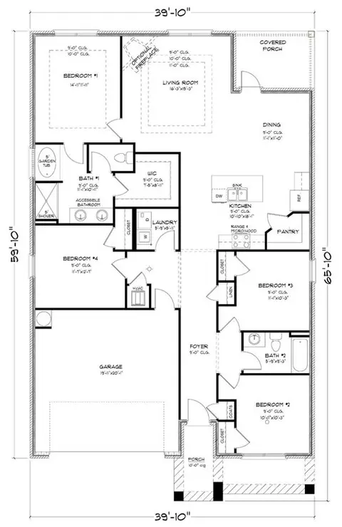 Floorplan - 1236 Provision Blvd, Mobile, AL 36608 photo 2 of 2