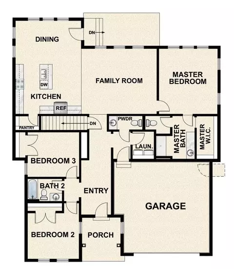 Floorplan - 916 E Harrier St, Eagle Mountain, UT 84005 photo 1 of 3