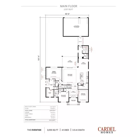 Floorplan - 4521 Flower Fields Trl, Bradenton, FL 34210 photo 1 of 3