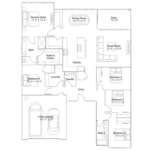 Floorplan - Hwy 41 & Ave. 12, Madera, CA 93636 photo 1 of 1