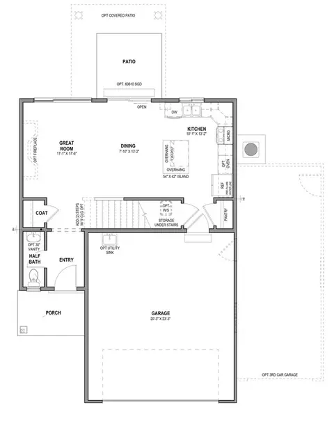 Floorplan - 7115 N Cairns Way, Eagle Mountain, UT 84005 photo 1 of 2