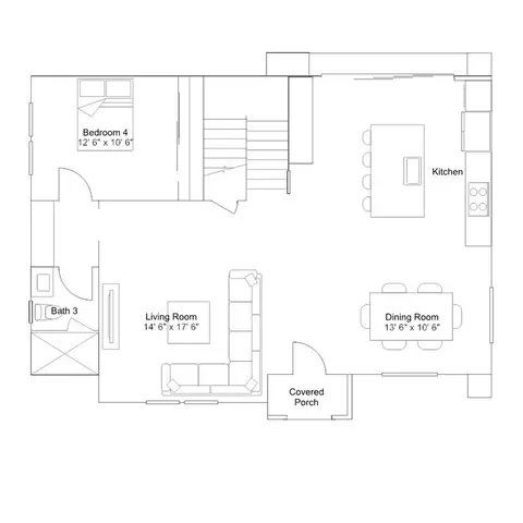 Floorplan - 909 Treble, Irvine, CA 92618 photo 1 of 2