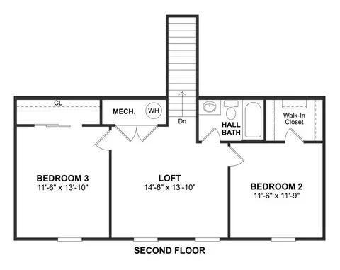Floorplan - 294 Gerry St, Ranson, WV 25438 photo 2 of 2
