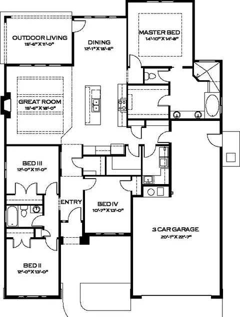 Floorplan - N Mcleod Way, Eagle, ID 83714 photo 1 of 1