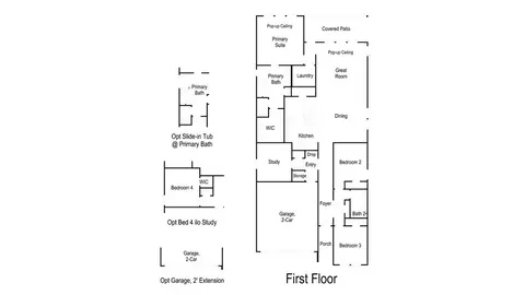 Floorplan - 13205 Ranahan Rd, Buda, TX 78610 photo 1 of 1
