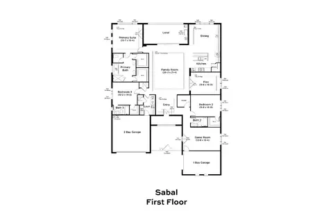 Floorplan - 8530 Salmar Loop, Parrish, FL 34219 photo 1 of 3