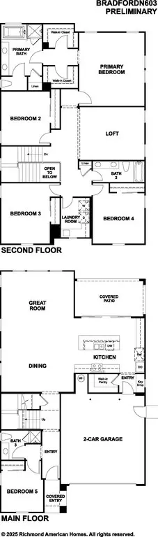Floorplan - 438 E Moana Ave, Mountain House, CA 95391 photo 1 of 1