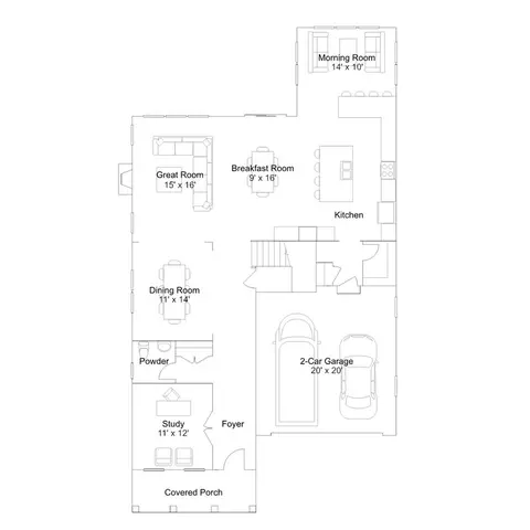 Floorplan - 17055 Gathering St, Boyds, MD 20841 photo 1 of 7