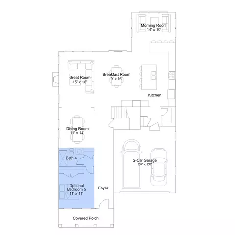 Floorplan - 17055 Gathering St, Boyds, MD 20841 photo 4 of 7