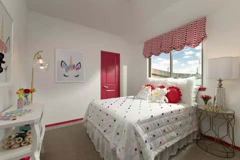 Bedroom - 407 Aztec Cave Dr, New Caney, TX 77357 photo 2 of 11