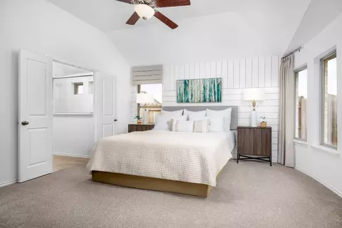 Bedroom - 407 Aztec Cave Dr, New Caney, TX 77357 photo 9 of 11