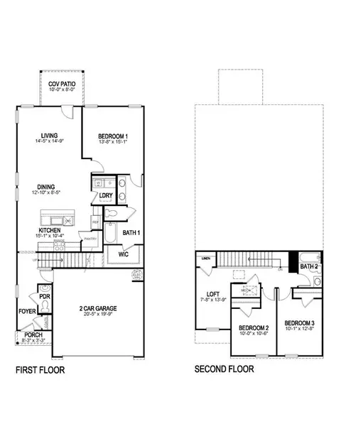 Floorplan - 12688 Nightshade Ave, Walker, LA 70785 photo 1 of 2