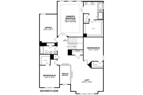 Floorplan - 9905 Emerson Glen Dr, Concord, NC 28027 photo 5 of 5